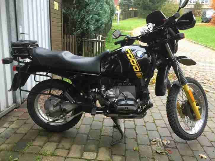 BMW R 100 GS; R100GS schwarz EZ 1990