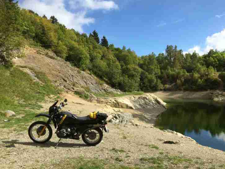 BMW R 100 GS; R100GS schwarz EZ 1990