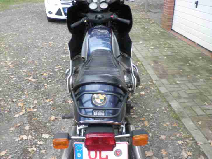 BMW R 100 RS -Oldtimer in der seltenen Farbe Blau -Silber--Originallack ,Extras