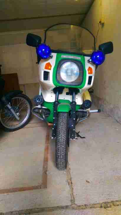 BMW R 100 RT Original Polizei Polizeimotorrad