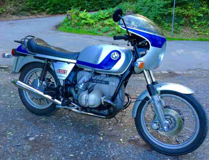 R 100 S Motorrad Sondermodell: Blue Line