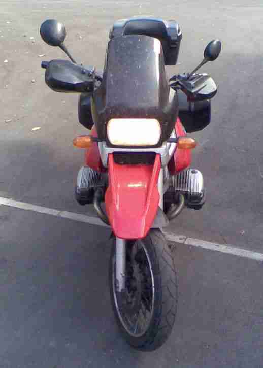 BMW R 1100 GS, TÜV, BJ 1994, jetzt149.000 km, mit Top-Case + BMW KOFFER li+re