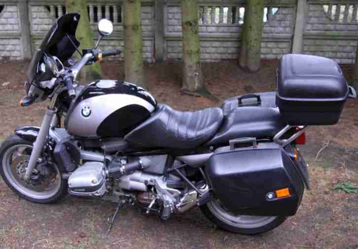 BMW R 1100 R mit Koffern und Topcase , noch zum Winterpreis