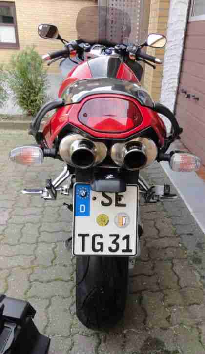 BMW R 1100 S SPORTTOURER EZ:3/02,TÜV,SCHECKHEFT,ABS,KARDAN, 5,5 Zoll HF.,CARBON