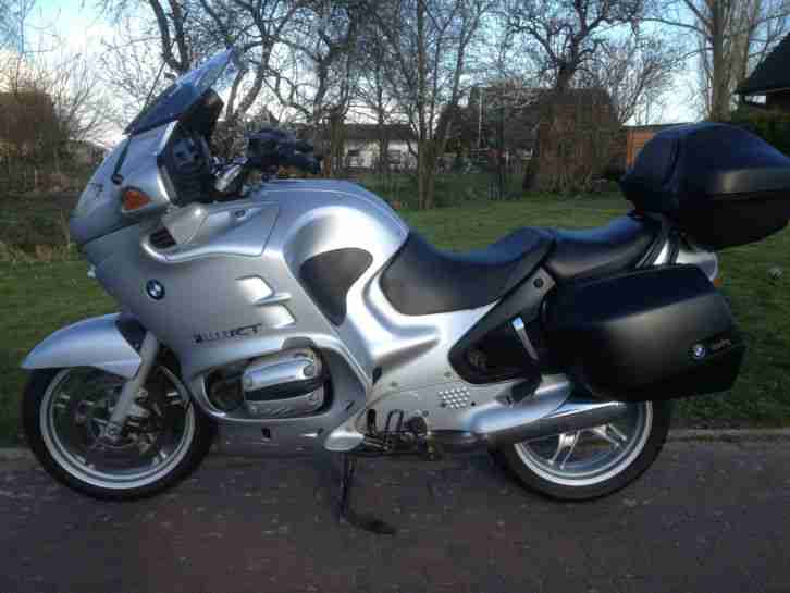 R 1150 RT Motorrad silber