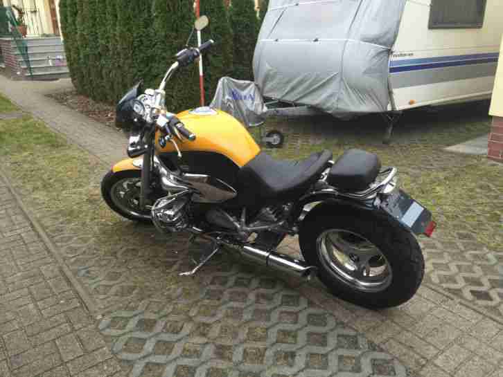 BMW R 1200 C Cruiser Mandarin mit Leichtmetallrädern + dezenter Umbau