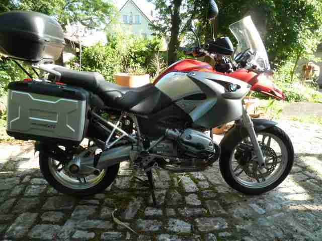 BMW R 1200 GS TÜV neu, Reifen top, Topcase, Sturzbügel, Heizgr., Koffer optional