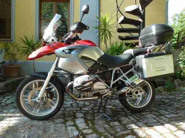 BMW R 1200 GS TÜV neu, Reifen top, Topcase, Sturzbügel, Heizgr., Koffer optional