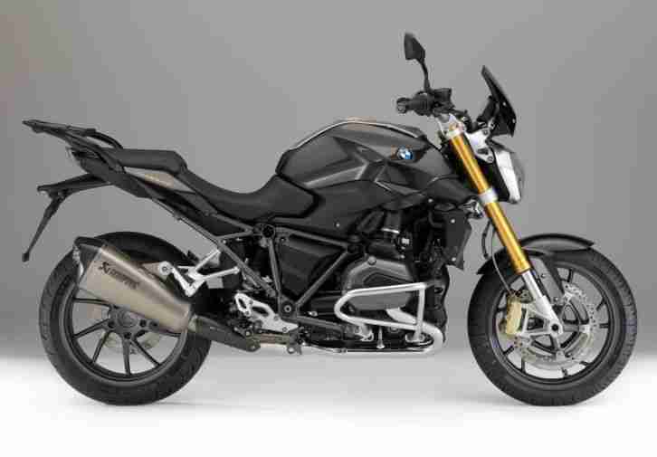 BMW R 1200 R THUNDER GREY - 350 KM - September 2015 - NEU - UPGRADES - EXTRAS