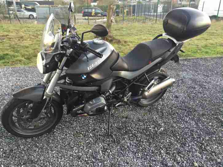 BMW R 1200 R mit viel Sonderzubehör, Akrapovic Auspuff, Touratech Sitz usw.