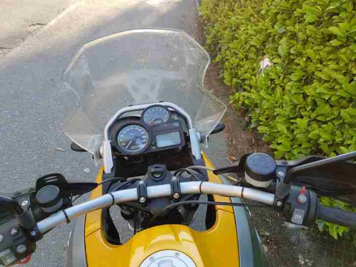 BMW R 1200GS Motorrad gelb