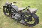 BMW R 35 Oldtimer Motorrad zum restaurieren