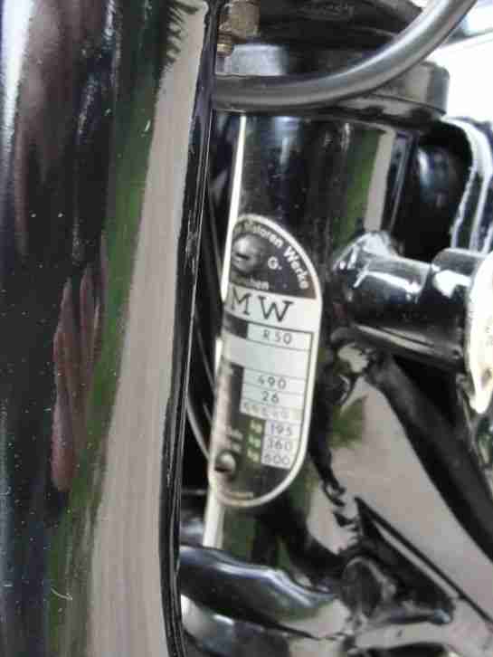  BMW R 50/2 1969 H-Kennzeichen restauriert ohne Motor und Getriebe R69S