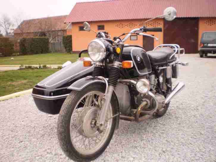 BMW R 50 Mit Gespann Bj1970 Oldtimer Must Have