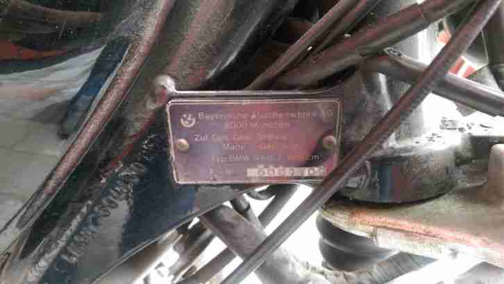 BMW R 60/7, Motorrad, Oldtimer