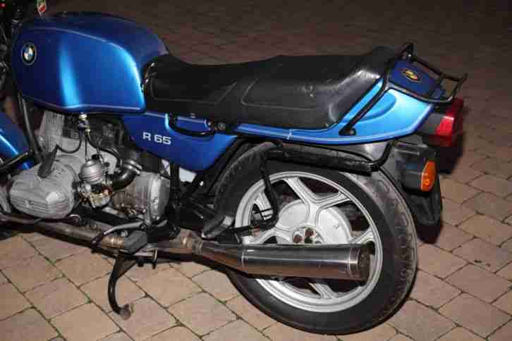 BMW R 65 G/S, GS, keine R 80, R 100, GS, Rahmen und Motorrad,