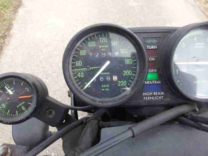 BMW R 65 Polizei Bundesgrenzschutz Motorrad