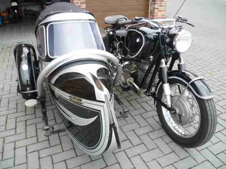 BMW R 69 Nummerngleich, Bj. 1960 mit Felber Seitenwagen