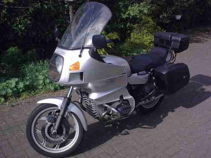 BMW R 80 RT mit Radio und großer Scheibe, EZ 11/1989