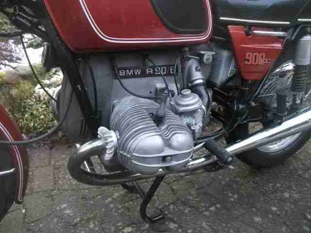 BMW R 90/6, Original-Lack und Handlinierung, 1975, HU neu