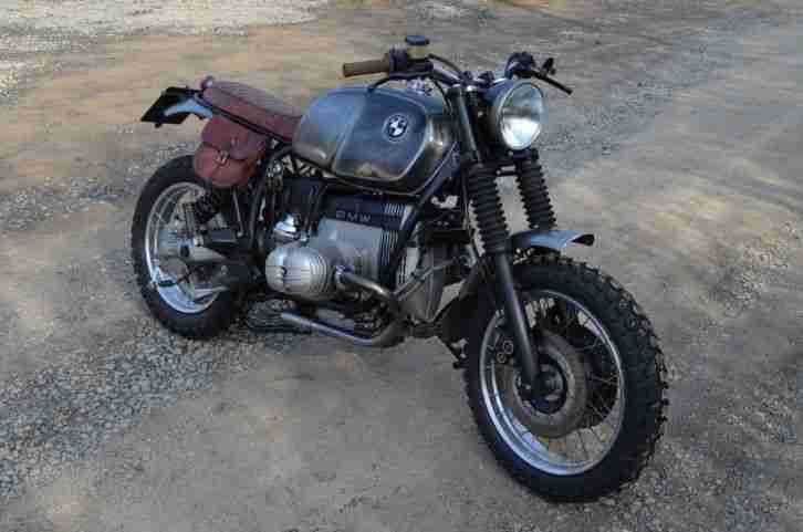 BMW R100 R Umbau -TÜV NEU- Scrambler, Bobber, Cafe Racer, Flat Tracker