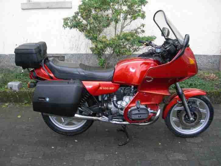 BMW R100 RT , Bj. 1990 , Rot , Topzustand !!