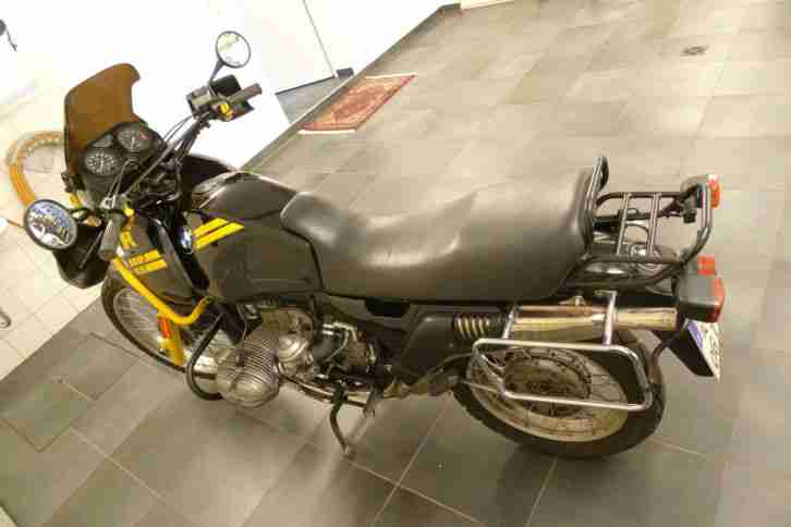 BMW R100GS BMW R100 GS schwarz/gelb 68tkm TÜV 05-2017 startklar