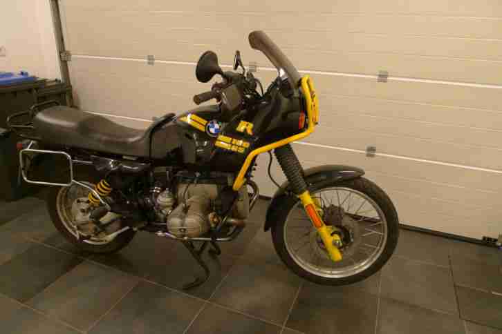BMW R100GS BMW R100 GS schwarz/gelb 68tkm TÜV 05-2017 startklar