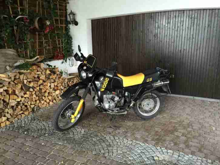 BMW R100GS gelb/schwarz