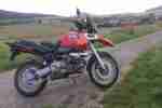 R1100 GS mit Koffer und Top Case