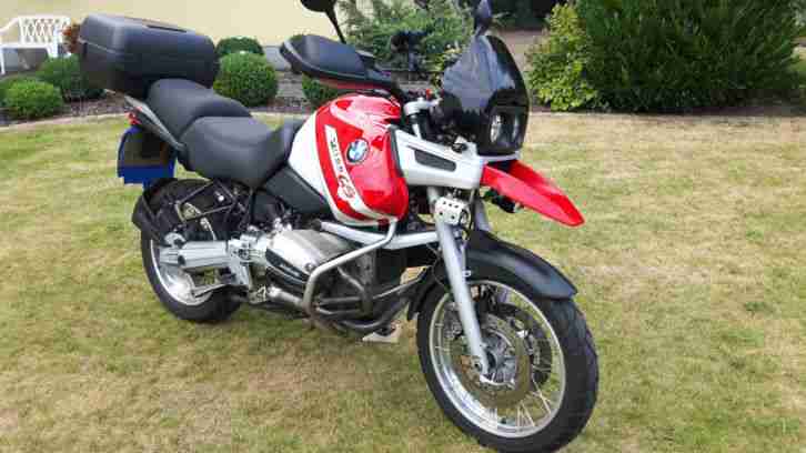 BMW R1100GS Bj.99 Sonderlackierung Koffer/Topcase Bereifung/TUV neu