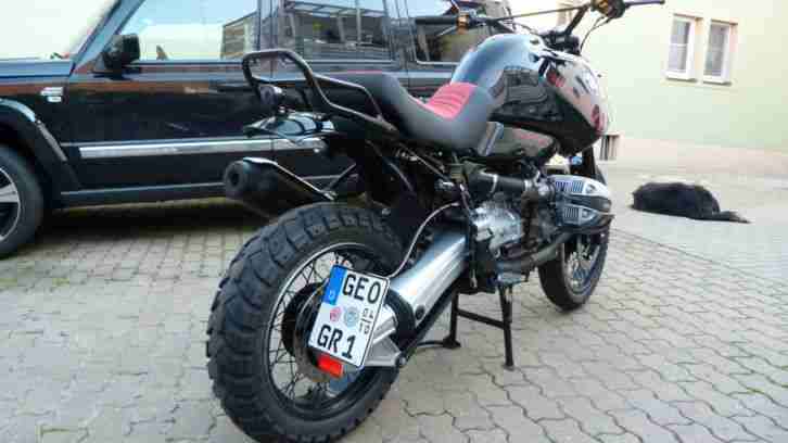 BMW R1100GS Soloumbau Custombike Top Zustand