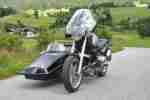 BMW R1100R Motorrad mit Beiwagen