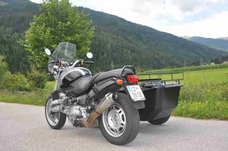 BMW R1100R Motorrad mit Beiwagen