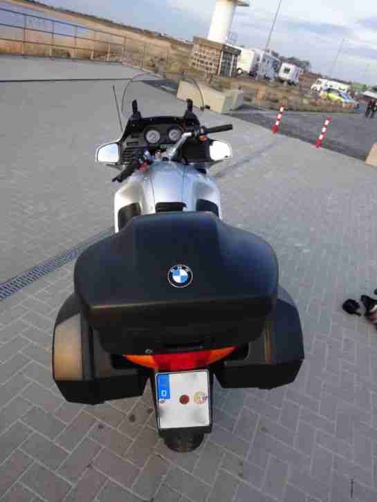 BMW R1150 RT, silber-metallic, Motorrad, Tourer