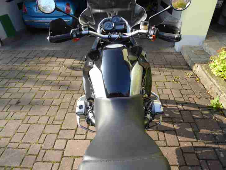 BMW R1200GS Sonderlack schwarz-siber top