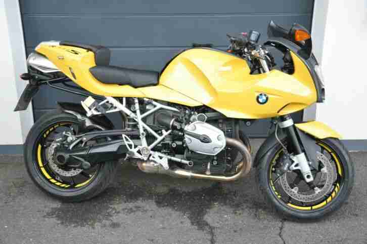 BMW R1200s Superbike Lenker Koffer unfallfrei