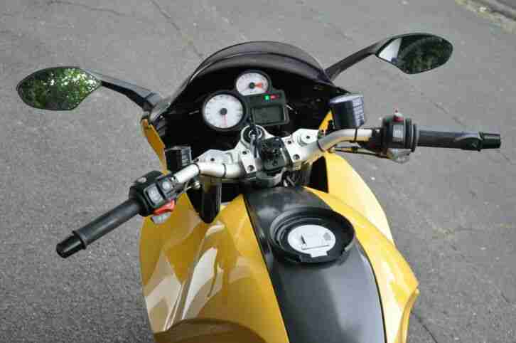BMW R1200s Superbike Lenker Koffer unfallfrei