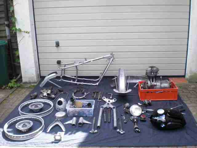 BMW R25/2; 1953; mit Brief; komplett!!!