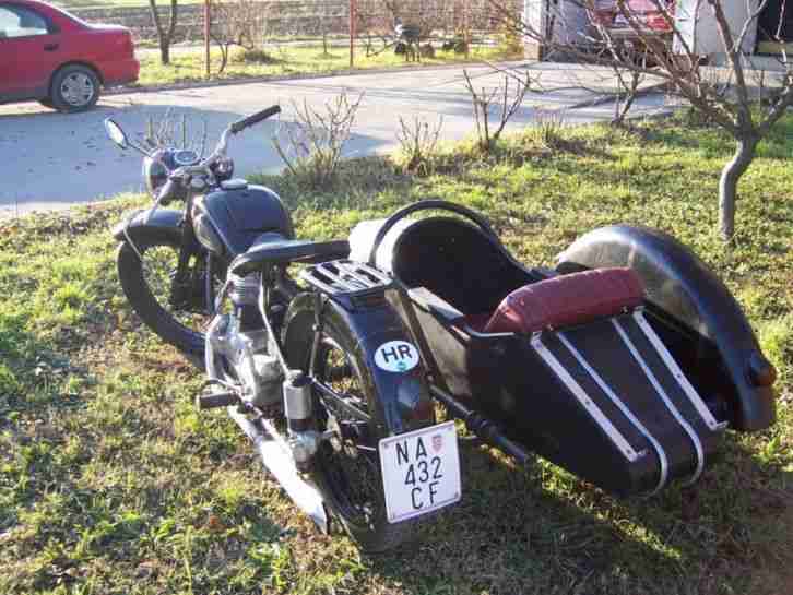 BMW R25/2 Baujahr 1952 mit original Steib LS 200 Gespann - rare -