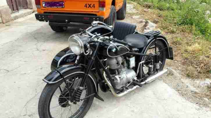 BMW R25/2 mit Steib-Beiwagen Oldtimer