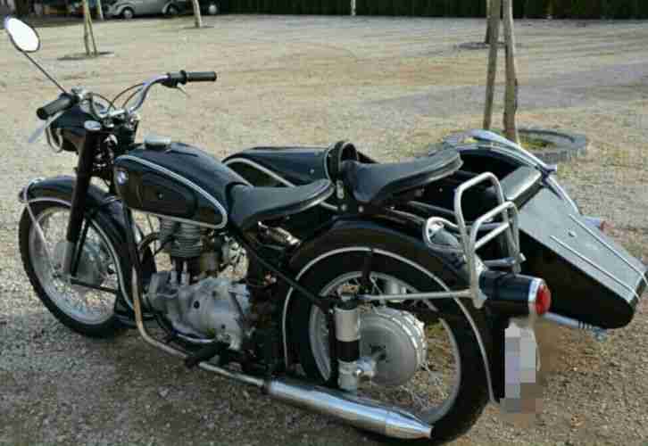 BMW R25/3 Bj. 1960 mit Beiwagen Oldtimer