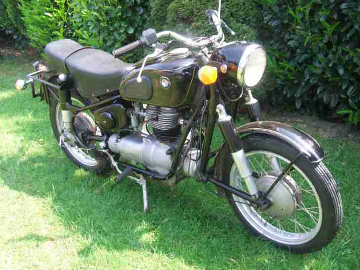 BMW R26 Oldtimer Motorrad Bj. 1957 250 ccm schwarz