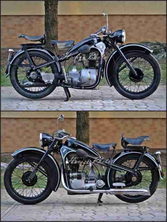 BMW R35 mit ORIGINALBRIEF aus 1939!