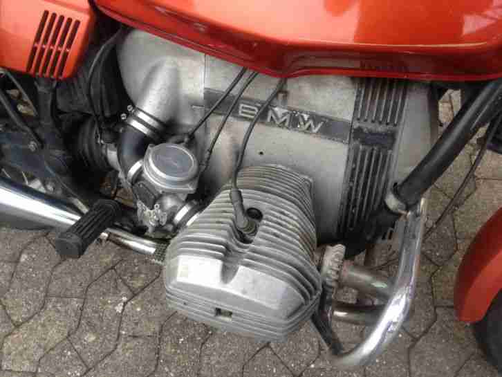 BMW R45 R 45 Typ 248 1979 Motorrad Oldtimer mit Koffern und Windschild Original