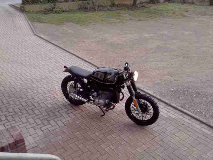 BMW R45 SCRAMBLER Brat Style mit 700ccm Michel Motor Tuning