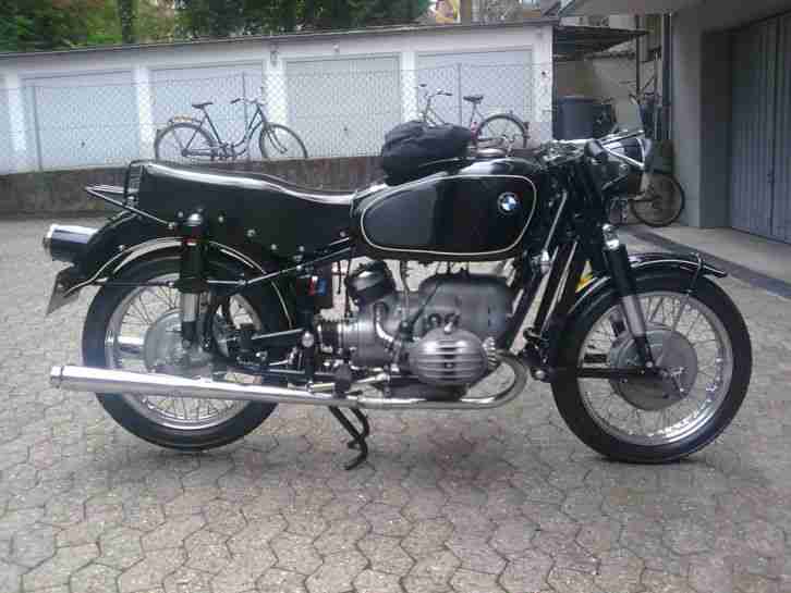 BMW R50 2 Zylinder Boxermotor Farbe: schwarz Baujahr: 1955 Hubraum 500ccm 26 PS