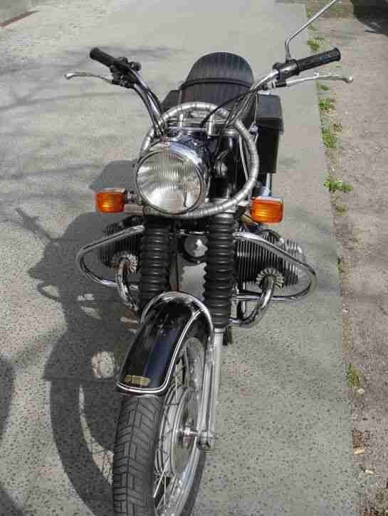 BMW R60/5 OLDTIMER Motorrad originales altes Behörden-Motorrad mit H-Zulassung