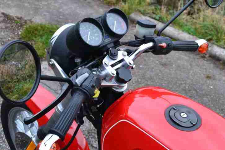 BMW R65, Baujahr 1982, rot, technisch und optisch guter Zustand