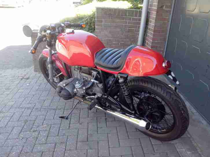 R75 5 Classic Cafe Racer Red Mammut
